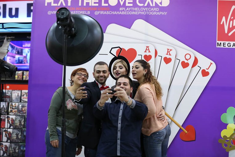 Play The Love Card at Virgin Megastore 